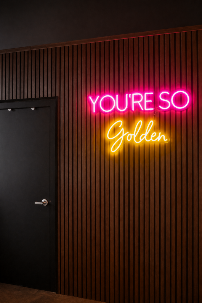 Exterior entry to ROAR Active Cockburn spray tanning booth area